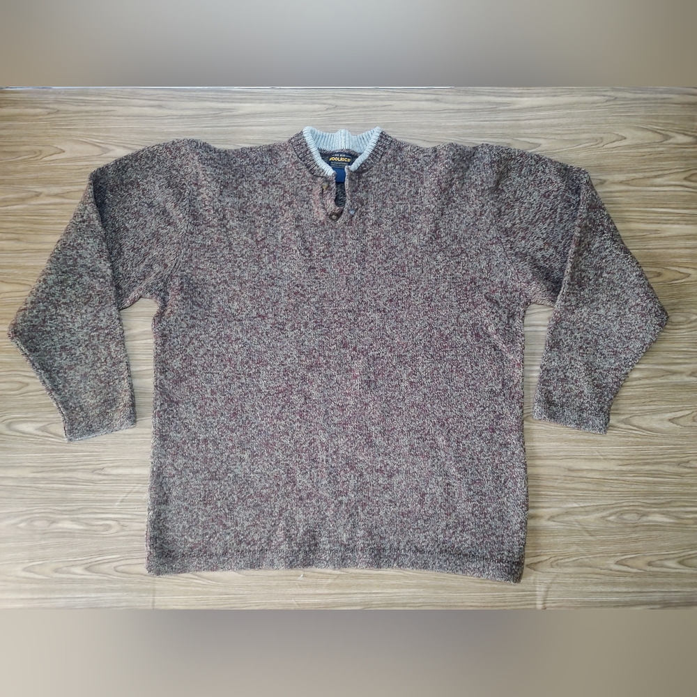 Woolrich Wool Collared Sweater Men's XL